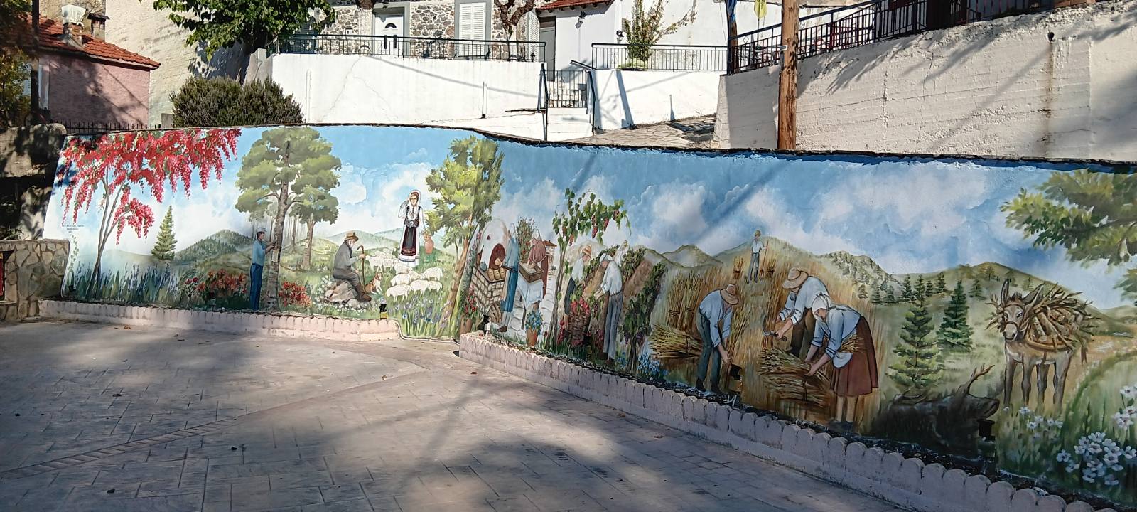 Τοιχογραφία Πλατείας - Μέρος 2